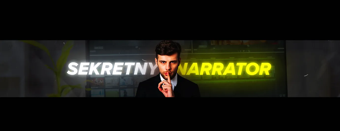 Baner YouTube – Sekretny Narrator