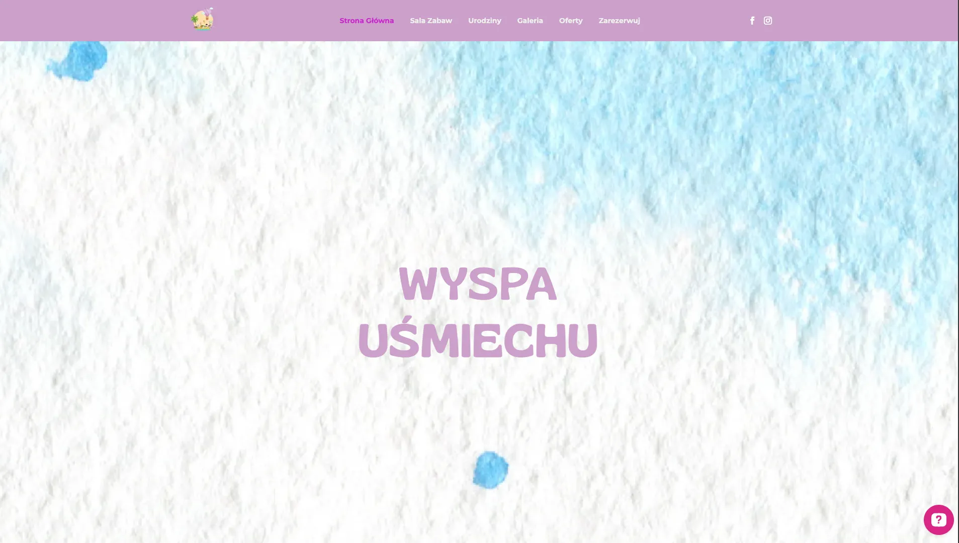 hero strony internetowej salausmiechu.pl